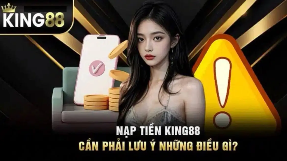 Những lưu ý khi thực hiện nạp tiền tại King88